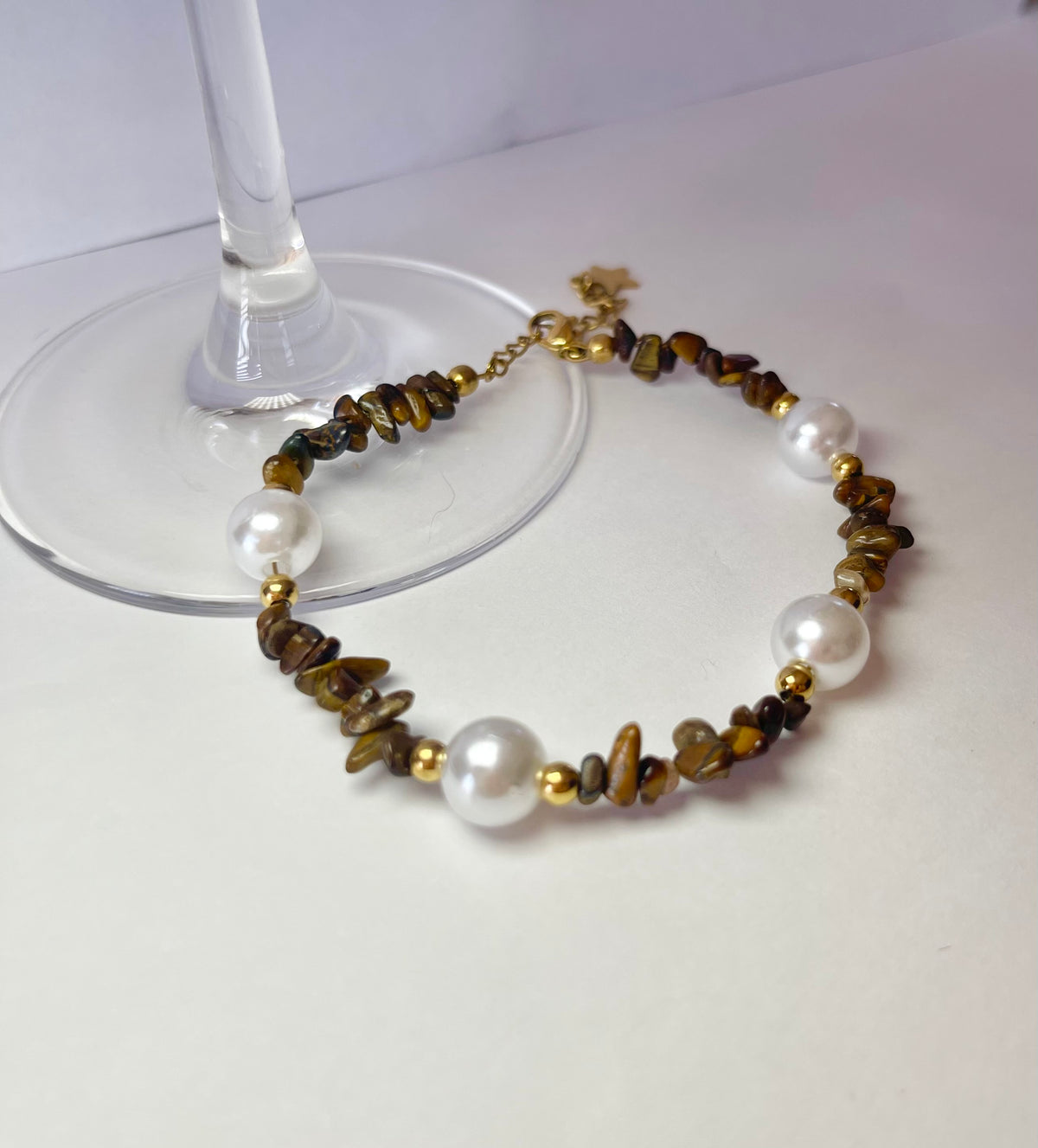 Bracelet Vania œil du tigre