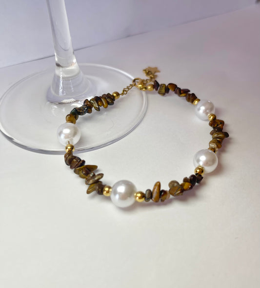 Bracelet Vania œil du tigre