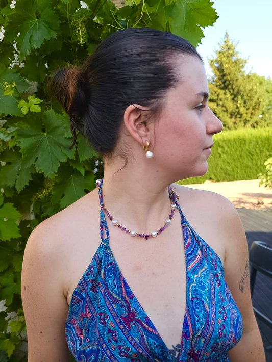 Collier Wendy Améthyste