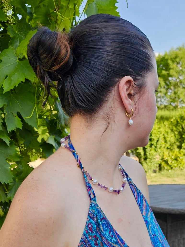 Collier Wendy Améthyste