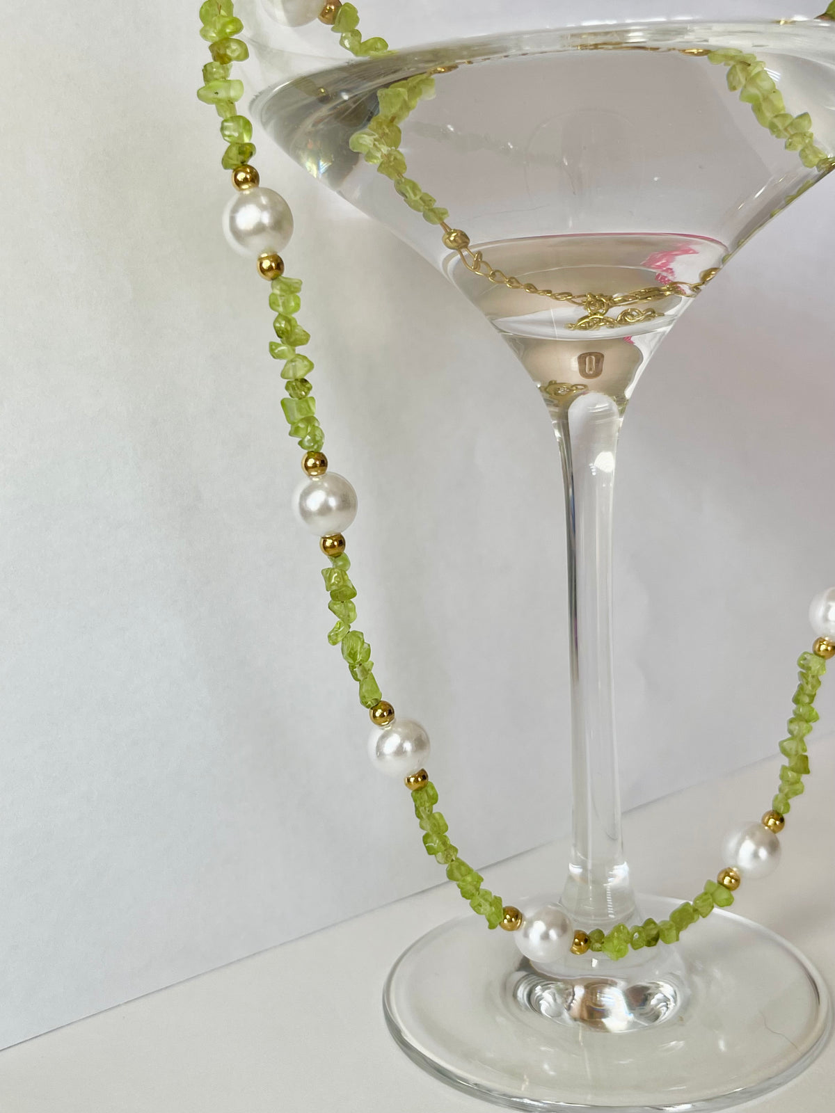 Collier Agathe péridot