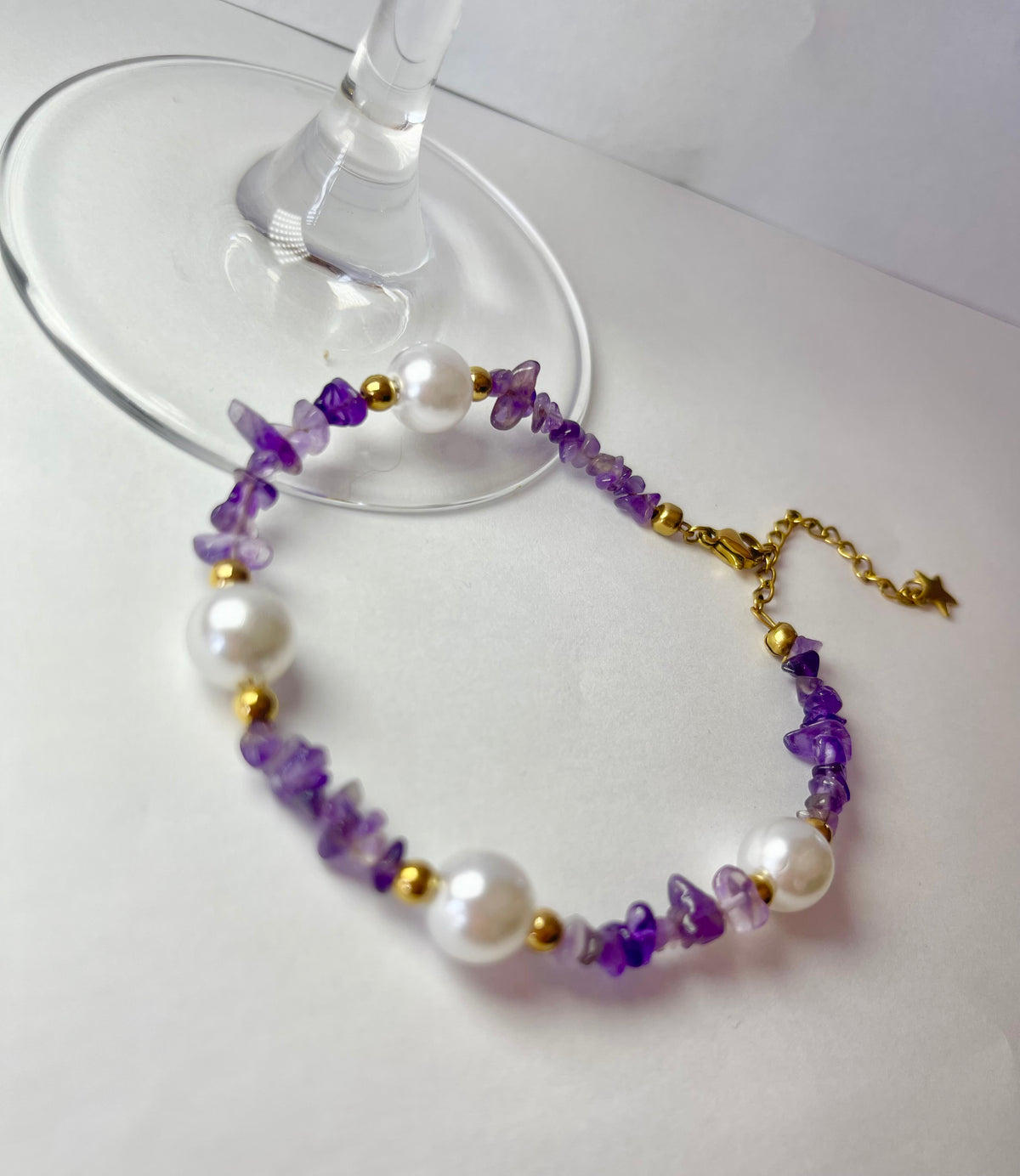 Bracelet Wendy en améthyste