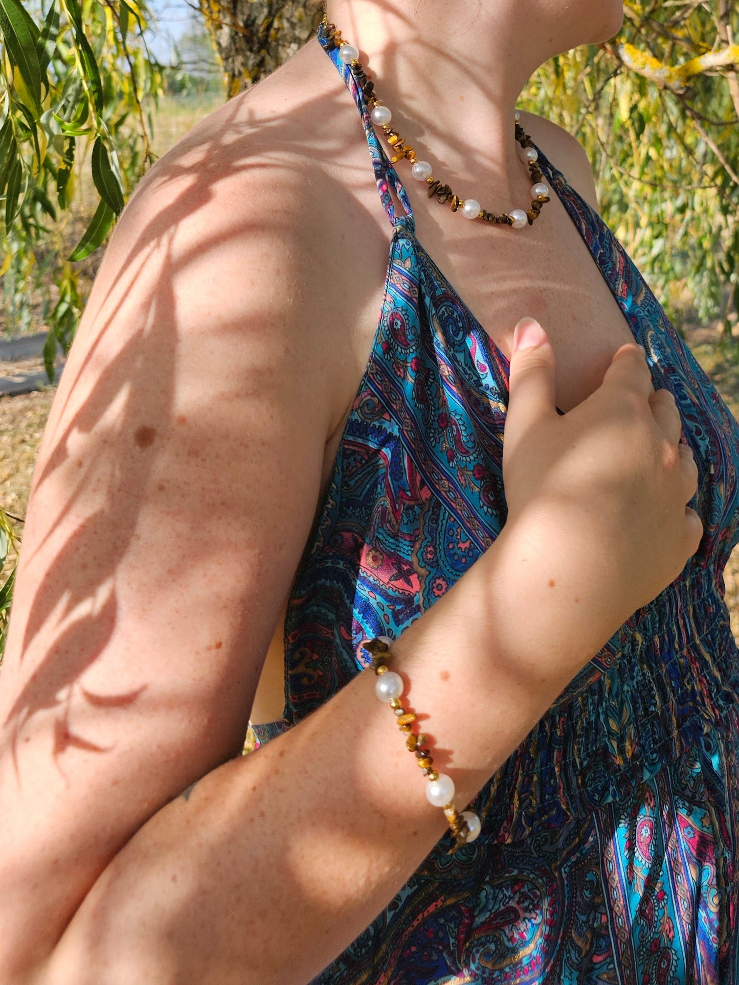 Bracelet Vania œil du tigre