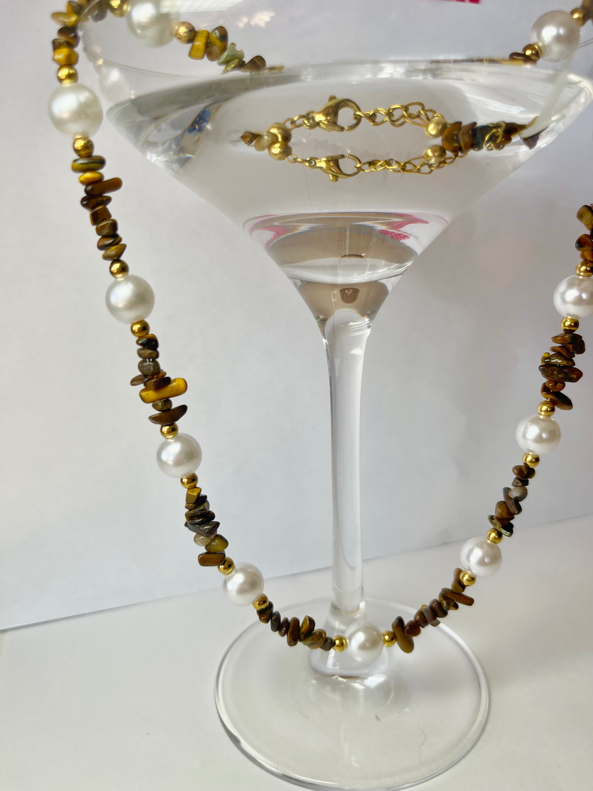 Collier Vania œil du tigre