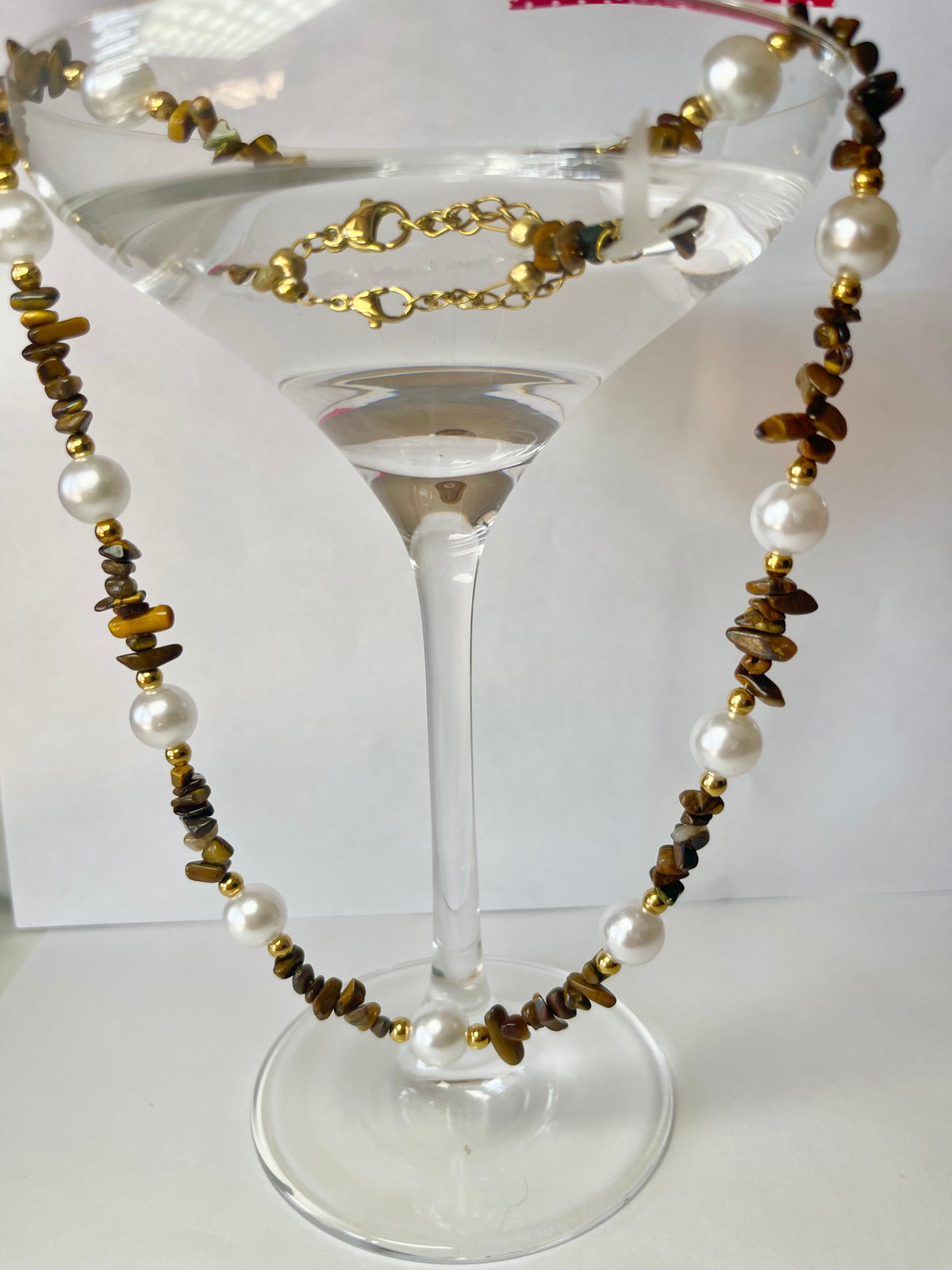 Collier Vania œil du tigre
