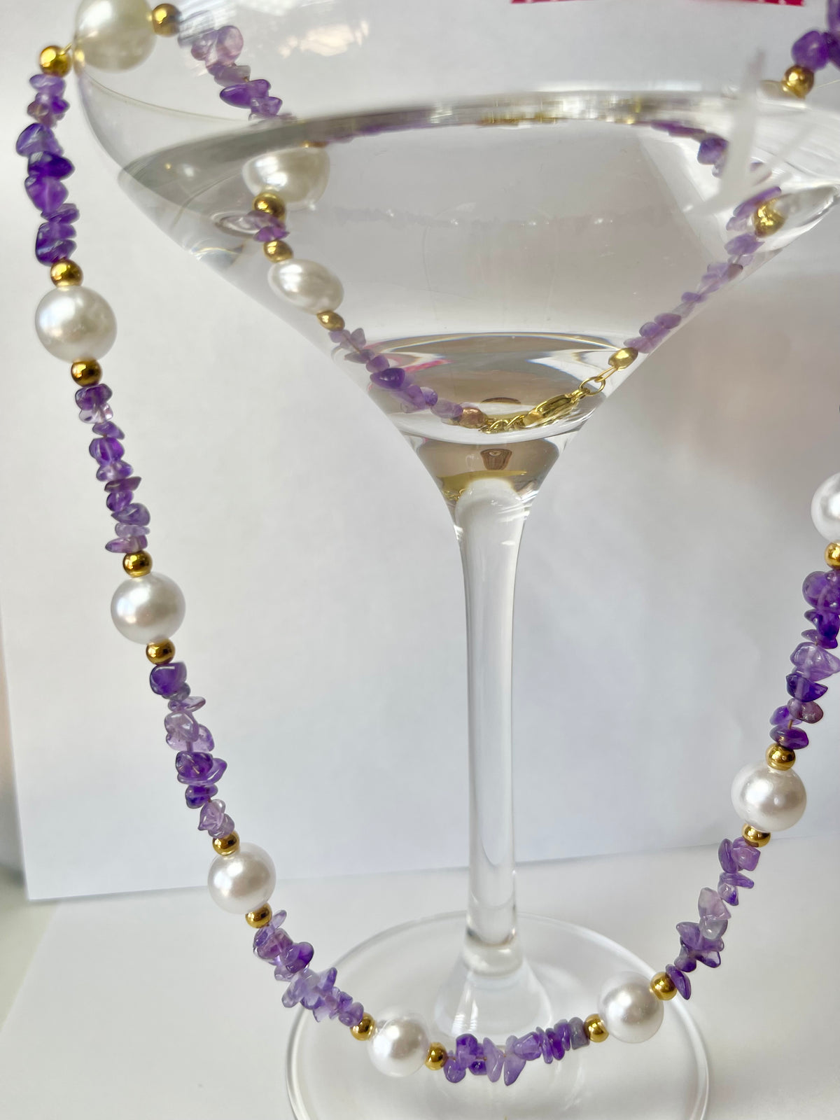 Collier Wendy Améthyste
