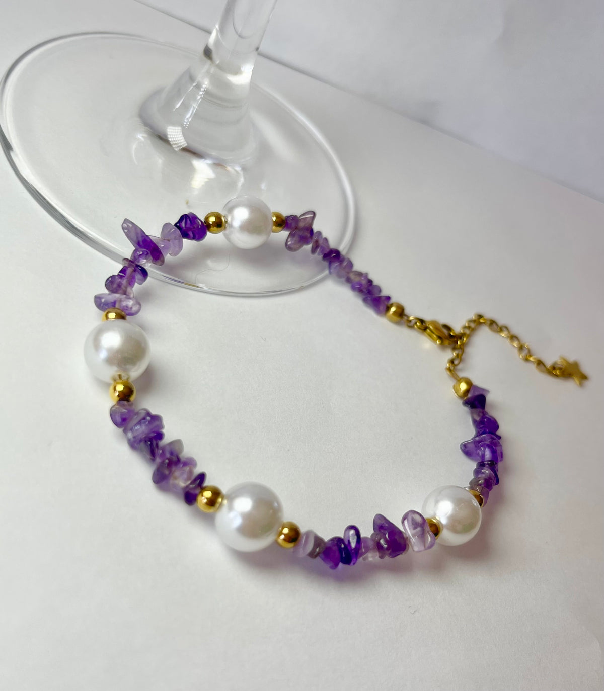 Bracelet Wendy en améthyste